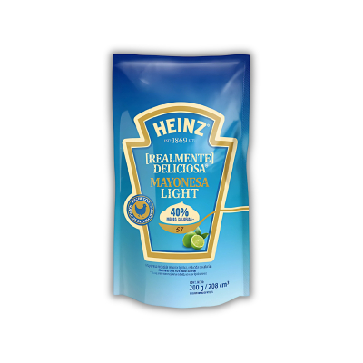 Mayonesa Heinz light x 200 grs.