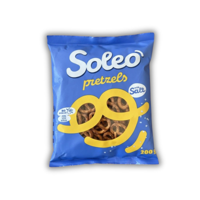 PRETZEL CLASICO CON SAL X 200 GR.