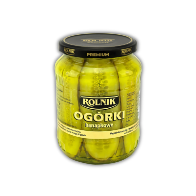 PEPINOS LAMINADOS X 720 GRS.