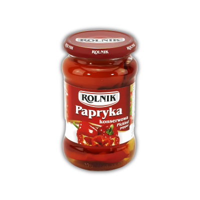 MORRONES DULCES EN VINAGRE X 380 GRS.