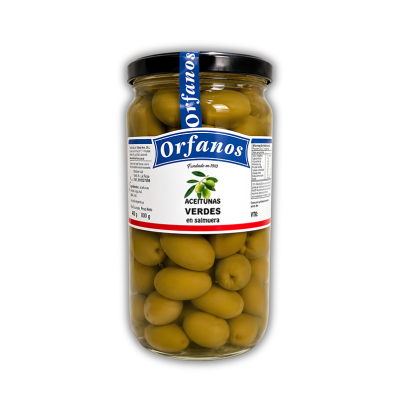 ACEITUNA VERDE TIPO 1 X 500G