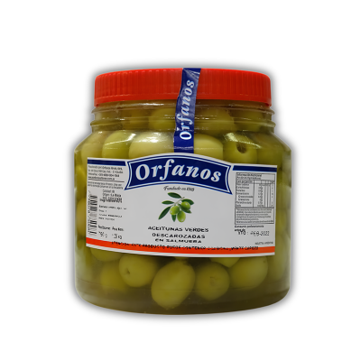 ACEITUNA VERDES DESCAROZADA TIPO 1 X 4KG