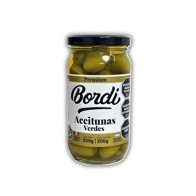 Bordi Frasco aceitunas verdes premium 200g