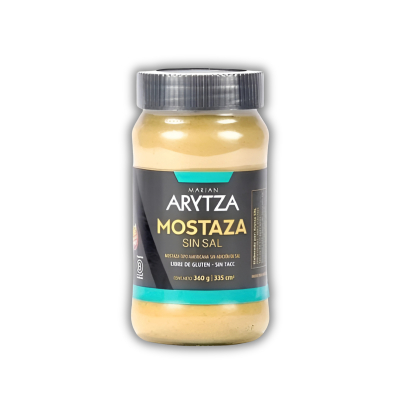 Arytza Mostaza Sin Sal 360g