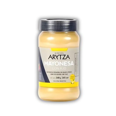 Arytza Mayonesa con Ajo Libre de Gruten 340g