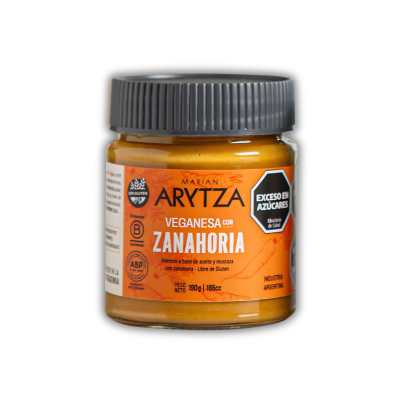 Arytza Mayonesa de Zanahoria Vegana 190g