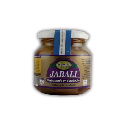Jabali en escabeche x 375 grs.