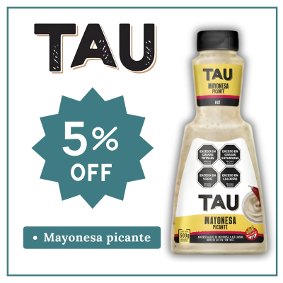 Tau Delta Mayonesa picante 300g            
