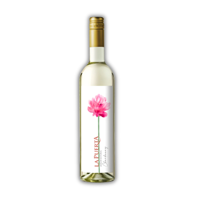 La Puerta Dulce Natural Chardonnay Selección del Enólogo 750ml Caja por 6