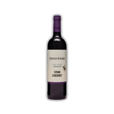 Martin Fierro Bi varietal Syrah - Cabernet 750ml Caja por 6