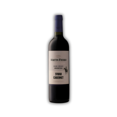 Botellón Martin Fierro Bi Varietal Syrah Cabernet 1125ml Caja por 6