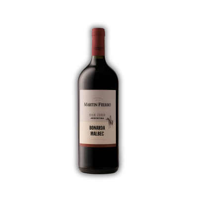 Botellón Martin Fierro Bi Varietal Bonarda Malbec 1125ml Caja por 6