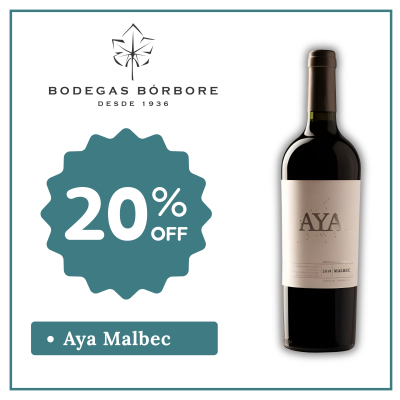 AYA Malbec 750ml Caja por 6