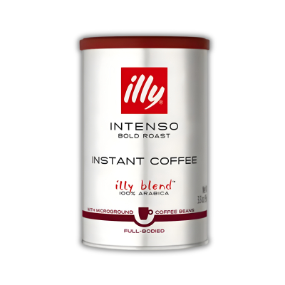 ILLY Instant Coffee Intense Burgundy X 95 GRS.