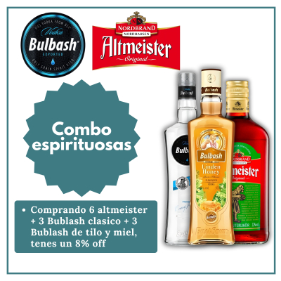 COMBO ESPIRITUOSAS