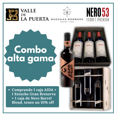 COMBO AIDA Y FERNET