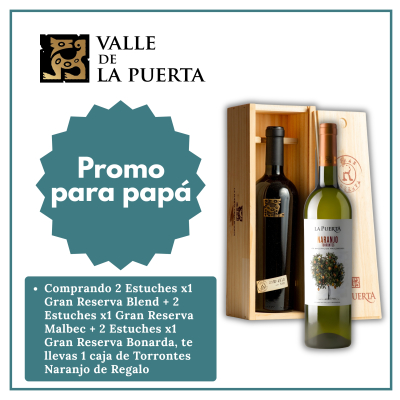 PROMO PARA PAPÁ VALLE DE LA PUERTA